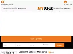 Sites similar to mylock.com.au