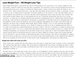Sites similar to myloseweightfastblog.com
