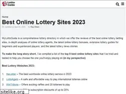 Sites similar to mylottoguide.com