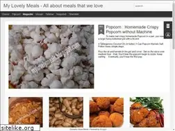 Sites similar to mylovelymeals.blogspot.com