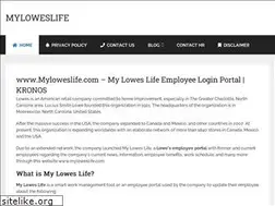 Sites similar to myloweslife.kim