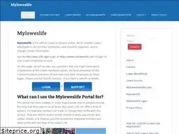 Sites similar to myloweslifes.net
