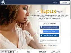 Sites similar to mylupusteam.com