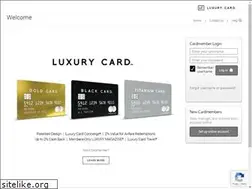 Sites similar to myluxurycard.com