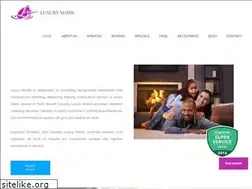 Sites similar to myluxurymaids.com