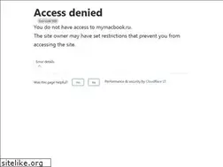 Sites similar to mymacbook.ru