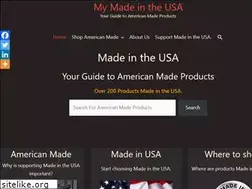 Sites similar to mymadeintheusa.com