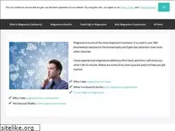 Sites similar to mymagnesiumdeficiency.info