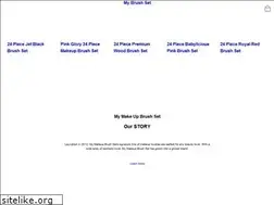 Sites similar to mymakeupbrushset.com