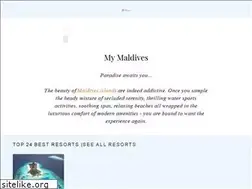 Sites similar to mymaldives.com