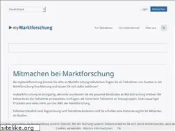 Sites similar to mymarktforschung.de