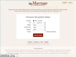 Sites similar to mymarriage.com