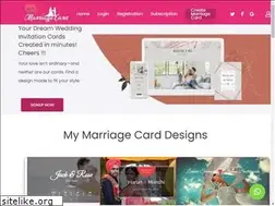 Sites similar to mymarriagecard.com