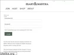 Sites similar to mymaryandmartha.com