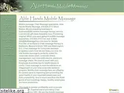 Sites similar to mymassageguy.com