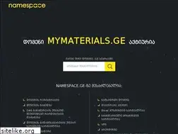 Sites similar to mymaterials.ge