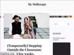 Sites similar to mymathscape.wordpress.com