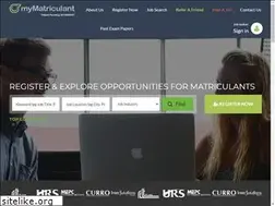 Sites similar to mymatriculant.co.za