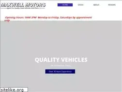 Sites similar to mymaxwellmotors.com