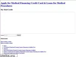 Sites similar to mymedcredit.com