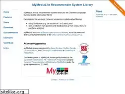 Sites similar to mymedialite.net