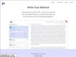 Sites similar to mymemoir.io