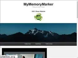 Sites similar to mymemorymarker.com