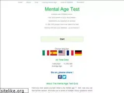 Sites similar to mymentalage.com