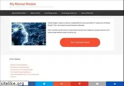 Sites similar to mymentalmodels.info