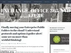 Sites similar to mymicrosoftexchange.wordpress.com