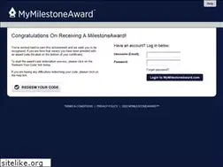 Sites similar to mymilestoneaward.com