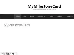 Sites similar to mymilestonecard.biz