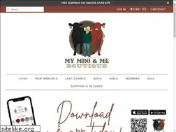 Sites similar to myminiandmeboutique.com
