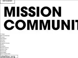 Sites similar to mymissioncc.com