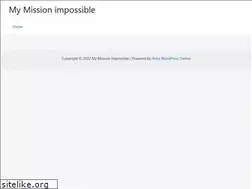 Sites similar to mymissionimpossible.com