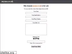 Sites similar to mymo.co.uk