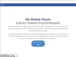 Sites similar to mymobilephysio.com.au
