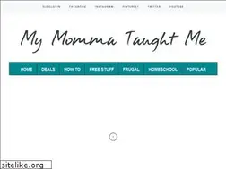 Sites similar to mymommataughtme.com