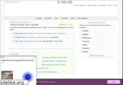 Sites similar to mymonthlycycles.com