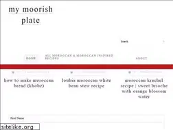 Sites similar to mymoorishplate.com