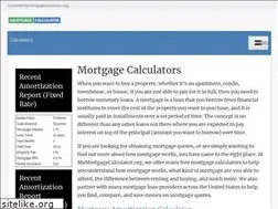 Sites similar to mymortgagecalculator.org