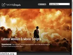 Sites similar to mymoviescripts.com