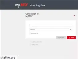 Sites similar to mymsf.org