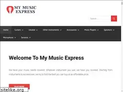 Sites similar to mymusicexpress.com
