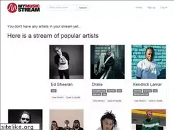 Sites similar to mymusicstream.com