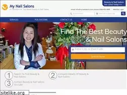 Sites similar to mynailsalons.com