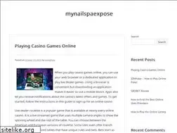 Sites similar to mynailspaexpose.com