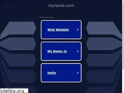 Sites similar to myname.com