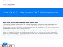 Sites similar to mynamedppix.com