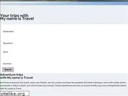 Sites similar to mynameis.travel
